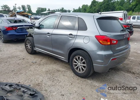 2011 Mitsubishi Outlander Sport Es from USA, damaged, VIN JA4AP3AU0BZ000186